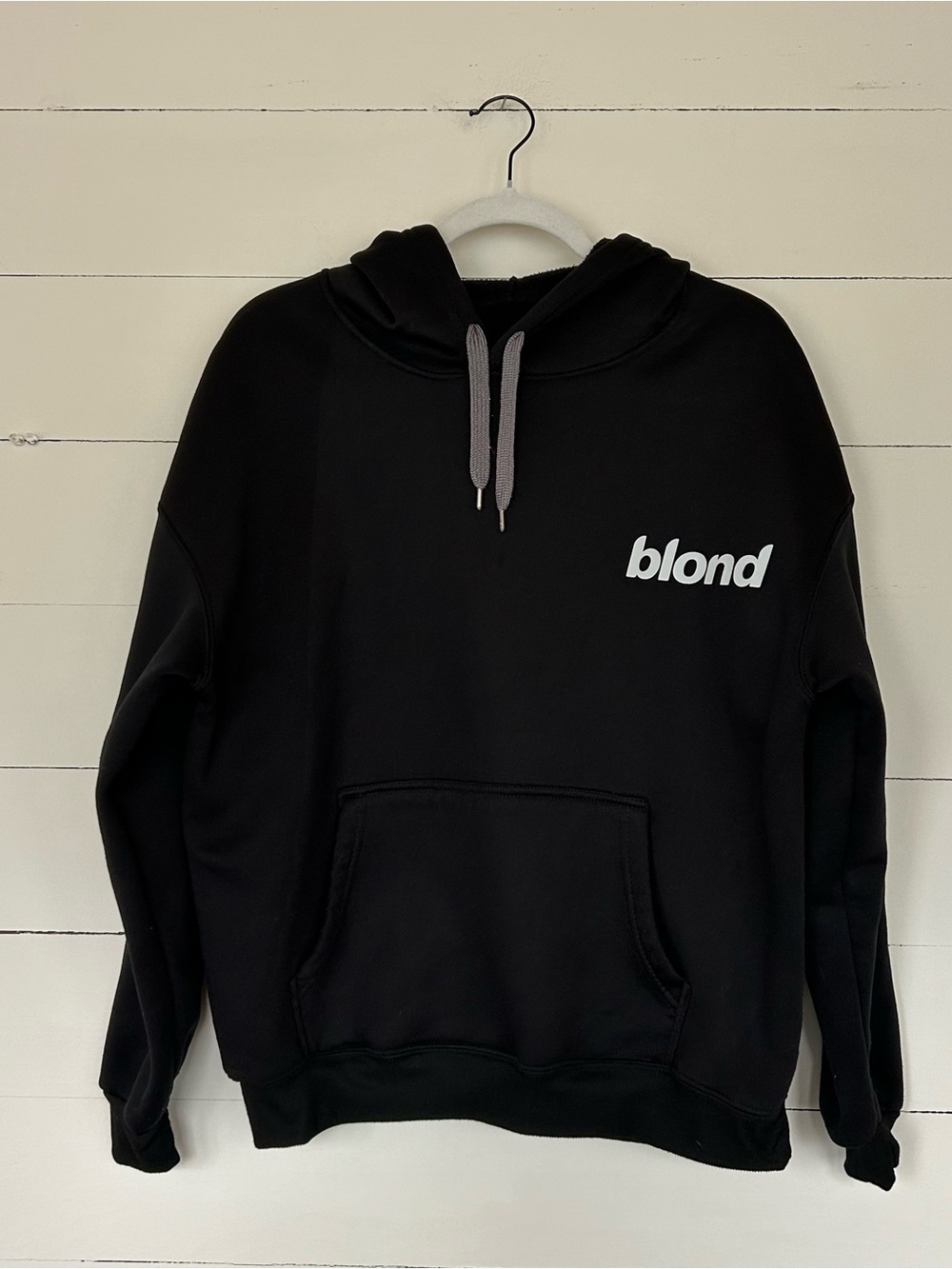 Frank Ocean Blond Graphic Hoodie -Unisex Black with Red/Yellow/Blue Print - Picture 3 of 5